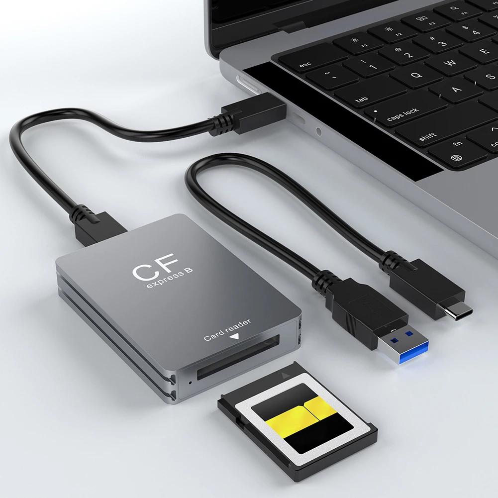 CFexpress B Ÿ ī , SLR ޸ ī ,  ȵ̵, ,  OS, USB C USB C/A ̺